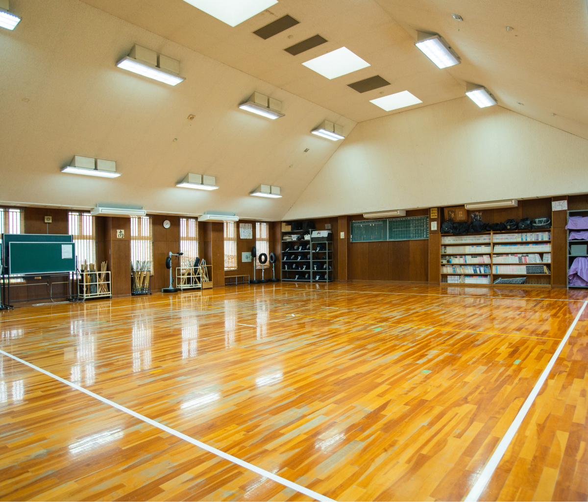 剣道場の写真