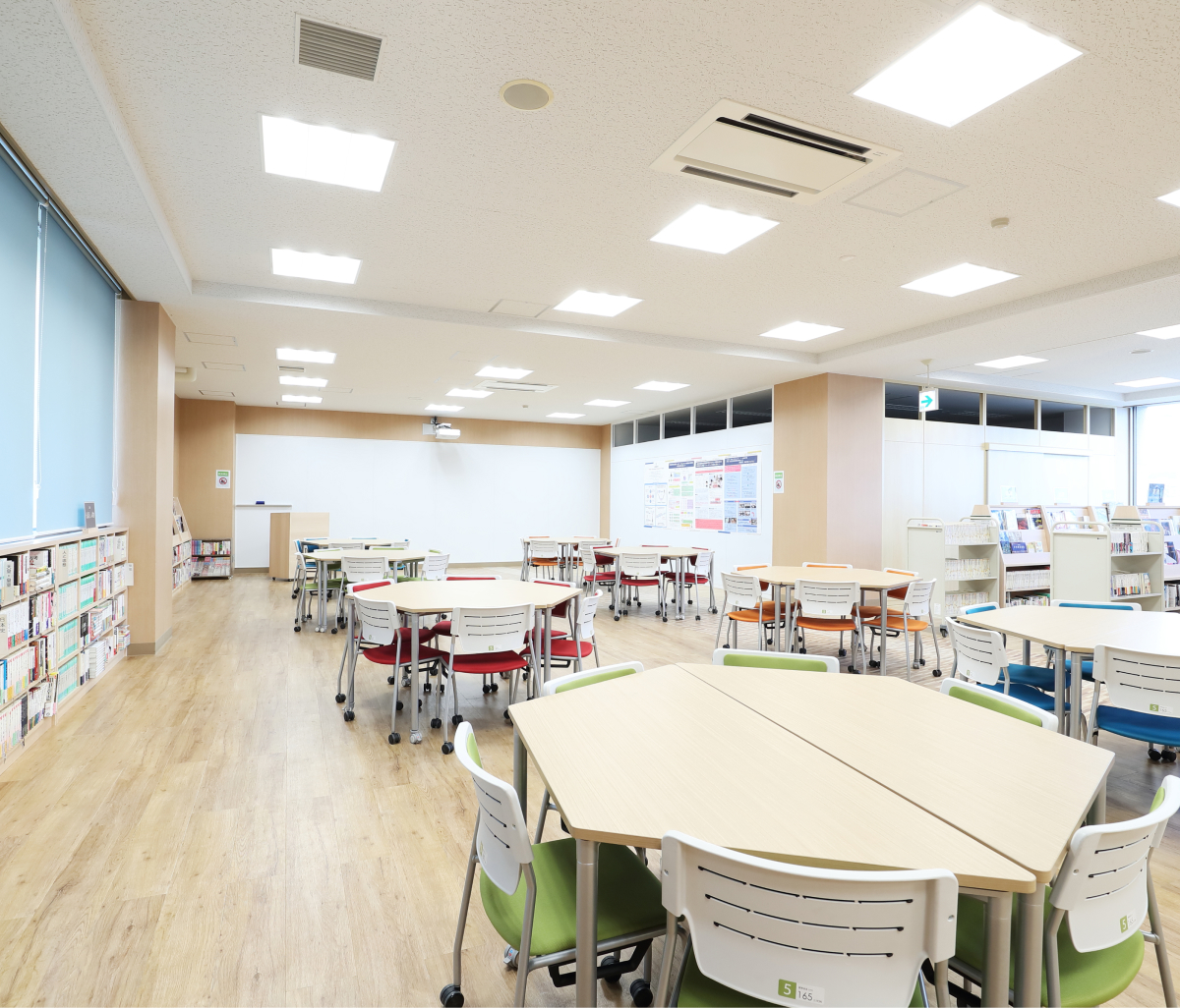 ラーニングコモンズの写真