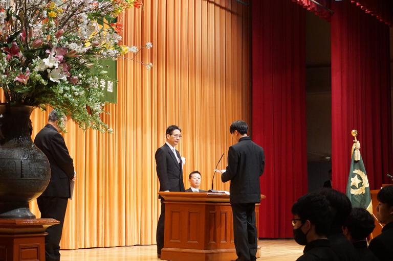 令和８年度中学・高校入学式 画像