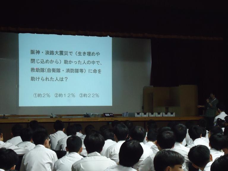 震災体験学習 画像